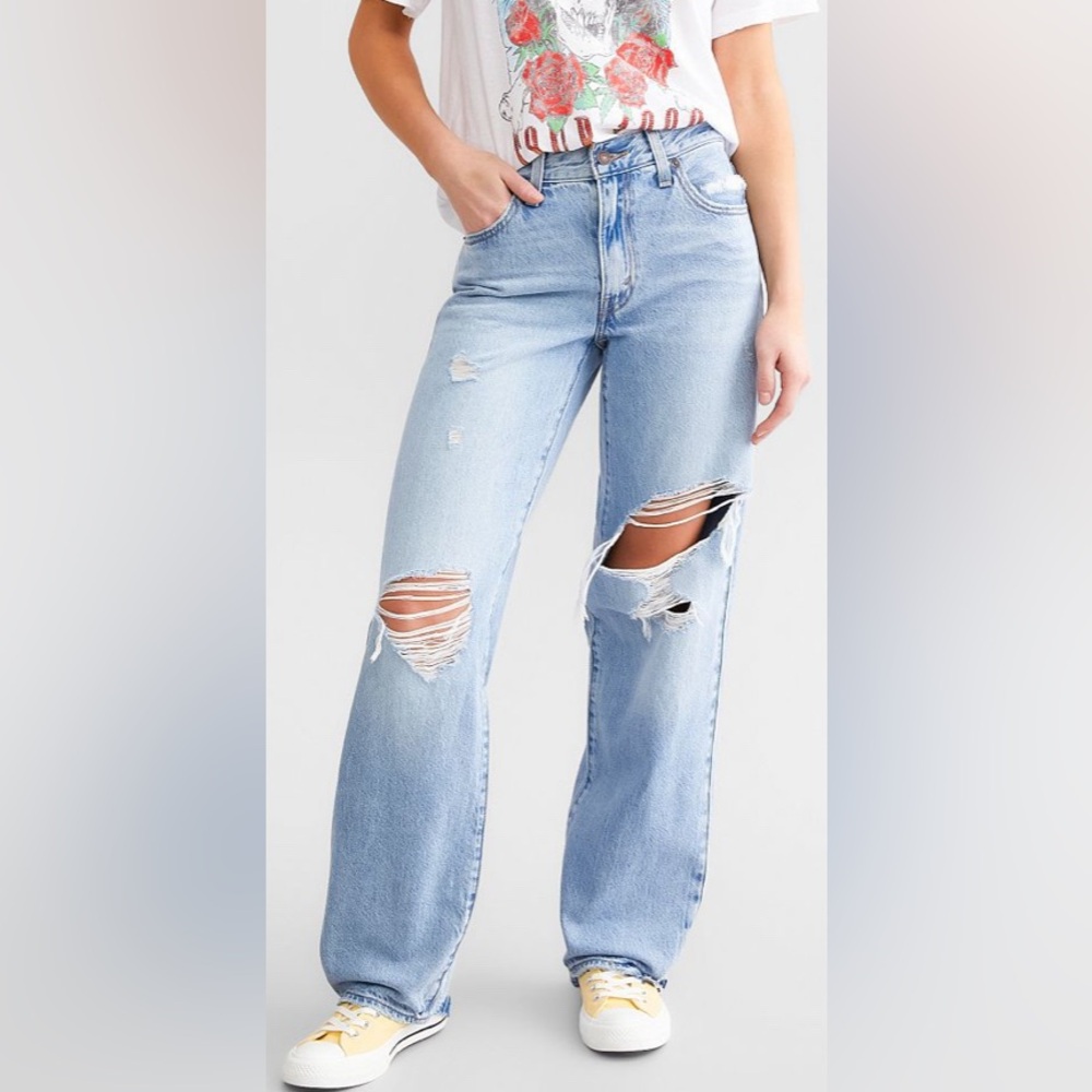 Levi's ribcage wide leg jean size 27